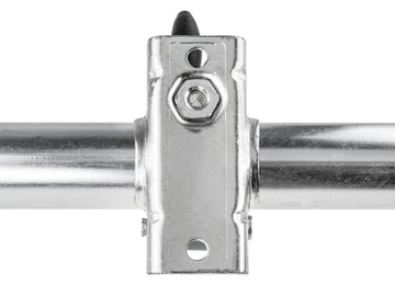 УНИВЕРСАЛЬНАЯ ОПОРА ДЛЯ ПРИЦЕПА 60см и 48мм С РУЧКОЙ НА КОЛЕСО