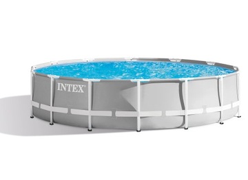 Каркасный садовый бассейн 457x107 INTEX SET 21в1