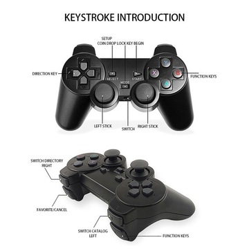 Game Stick Lite 4K Game Stick Lite M8 Беспроводной игровой контроллер PS PS, 64 ГБ