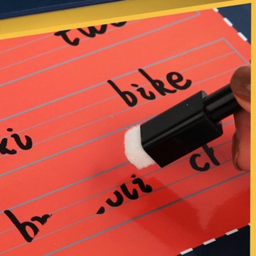 Блок написания букв для раннего изучения английских слов, карточная игра для малышей