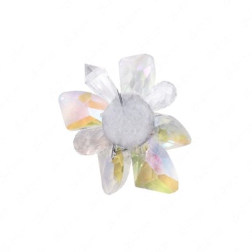 ХРУСТАЛЬНЫЙ ЗАЖИМ ДЛЯ СВАДЕБНОЙ ОБУВИ С ЦВЕТАМИ ДЛЯ УКРАШЕНИЯ ОБУВИ