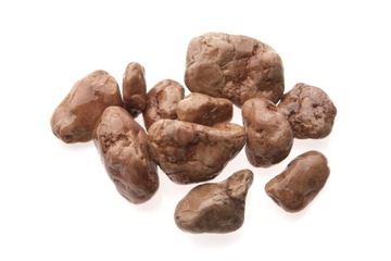 ОБРАЗЕЦ КАМНЯ: Галька Rosso Verona 3-6 см, декоративные камни для сада, 1 кг.