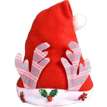 CZAPKA ŚWIĘTEGO MIKOŁAJA OZDOBA DEKORACJA ŚWIĘTA