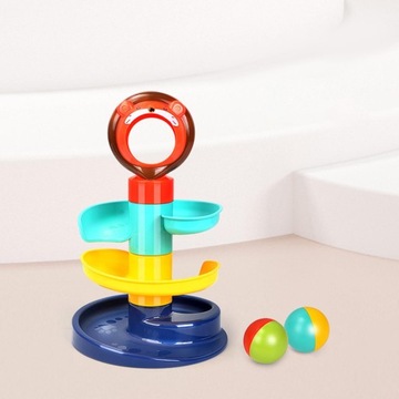 Zabawka do toczenia piłek Lion Balls Drop Toys dla dzieci w wieku przedszko