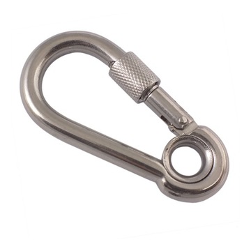 Karabińczyk 8×80 skręcany, INOX 316