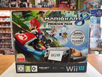 NINTENDO NINTENDO WII U 32 ГБ + ГЕЙМПАД + КОРОБКА + 4 ИГРЫ