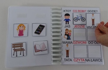 Wspomagamy rozwój mowy A5 z rzepem ćwicz. językowe