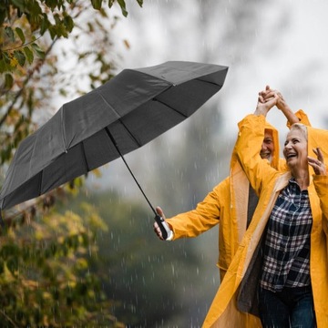 ХОРОШИЙ ЗОНТ АВТОМАТИЧЕСКИ СКЛАДЫВАЮЩИЙСЯ ЗОНТ + КРЫШКА XL