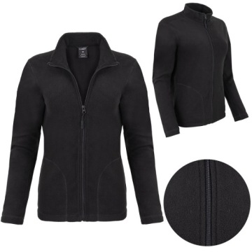 BLUZA DAMSKA POLAROWA CIEPŁA ROZPINANA DRESOWA L