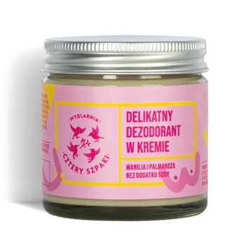 Dezodorant w kremie 4Szpaki BADAJ SIĘ Wanilia 60ml