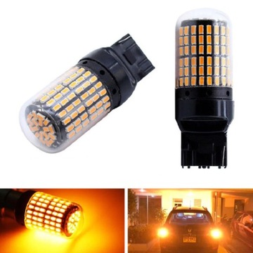 СВЕТОДИОДНАЯ ЛАМПОЧКА 144 SMD 4014 W21W 7440 T20 CANBUS США