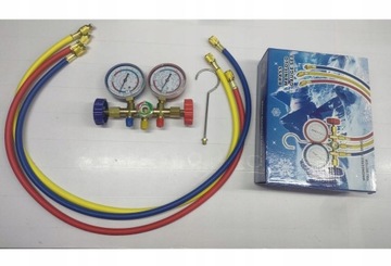 КОМПЛЕКТ КОНДИЦИОНЕРА ВОЗДУХА, МАНОМЕТР 3, КРЮК ДЛЯ ШЛАНГА, R12 R22