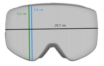 ARCTICA G-107D Лыжные очки для среднего солнца s.2 revo ФИОЛЕТОВЫЕ