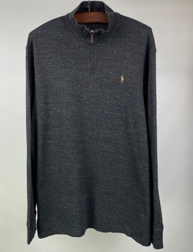 Bluzka męska long sleeve ze stójką sweterek POLO Ralph Lauren r.XL Tall