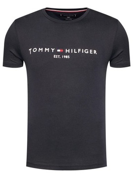 koszulka meska tommy hilfiger tshirt meski est 1985 granat