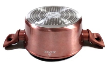 НАБОР КЕРАМИЧЕСКИХ ГОРШКОВ ИЗ 8 ГОРШКОВ, МЕДЬ