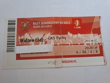 WIDZEW ŁÓDŹ - GKS TYCHY 22-08-2014