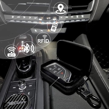ETUI NA KLUCZYKI SAMOCHODOWE, ETUI NA KLUCZE RFID SKRZYNKA BLOKUJĄCA SYGNAŁ