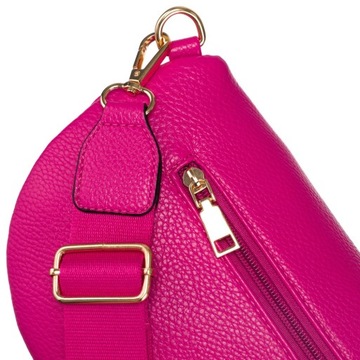 НАСТЕННАЯ СУМКА КРЕСТОВАЯ ПУРПУРНО-РОЗОВАЯ