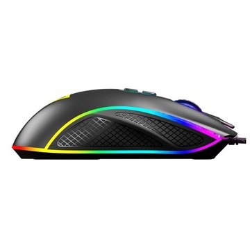 USB -подсветка мыши RGB Wired Modecom Volcano Veles Black
