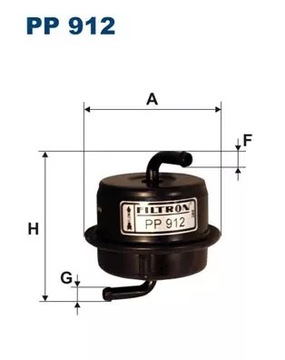 FILTRON FILTR PALIVA SUBARU JE III (G3X)