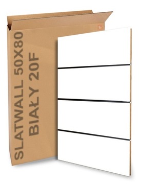 ПАНЕЛЬ Перегородка Spacewall Best-Line 50x80см 3 РЕЗКИ БЕЛАЯ