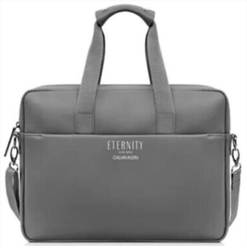 Calvin Klein, Eternity men, szara torba na laptopa