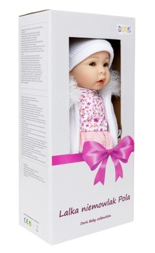 НЮХАЮЩАЯ КУКЛА 40 см Говорит, поет по-польски + соска