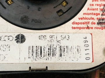 AUDI A4 B5 РОЛИК ЛЕНТЫ ПОДУШКИ БЕЗОПАСНОСТИ 4D0951543