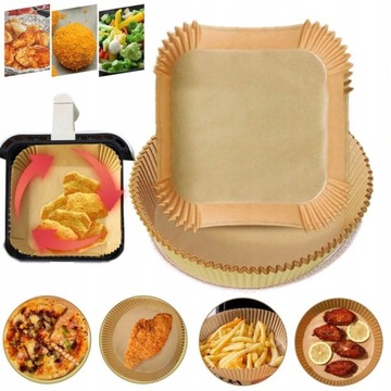 100SZT Papier do pieczenia silikonowy upiec 20CM