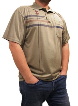 МУЖСКАЯ ПОЛО С НАГРУДНЫМ КАРМАНОМ РАЗМЕР 8XL