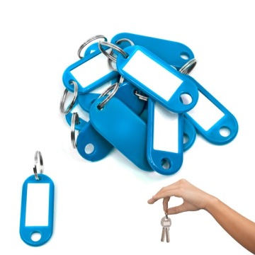 IDENTYFIKATOR brelok ZAWIESZKA do KLUCZY NIEBIESKI