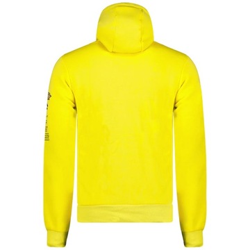 Geographical Norway Sweatshirt Gymclass Hoodie Fluo Yellow Man