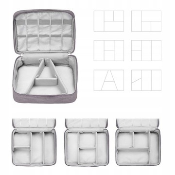 СУМКА-ОРГАНИЗАТОР ДЛЯ ПУТЕШЕСТВИЙ ДЛЯ КАБЕЛЕЙ ЗАРЯДНЫХ УСТРОЙСТВ