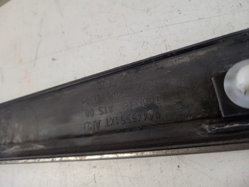 LIŠTA DVEŘE CHRÓM PRAVÝ ZADNÍ PEUGEOT 407 SW 96445551XT