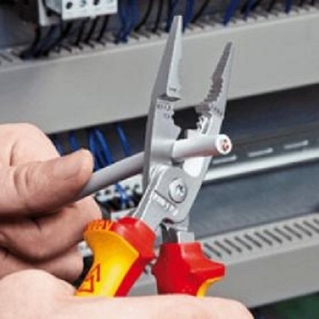 KNIPEX 13 86 200 Электромонтажные клещи 6в1