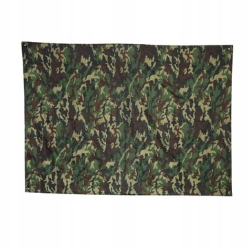 TARP PŁACHTA BIWAKOWA WODOODPORNA 2x1.43m