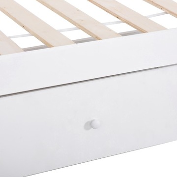 Кровать односпальная из массива дерева с ящиком 90*200см.