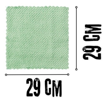 КУХОННЫЕ САЛФЕТКИ МЯГКИЕ САЛФЕТКИ ИЗ МИКРОФИБРЫ 29x29 - СУПЕРАБСОРБЕНТ - 3x