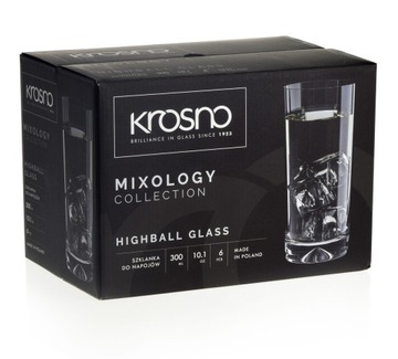 СТАКАНЫ МИКСОЛОГИЧЕСКИЕ 300МЛ 6шт КРОСНО