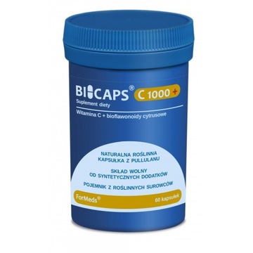 BiCaps Formeds WITAMINA C1000+ bioflawonoidy 60szt