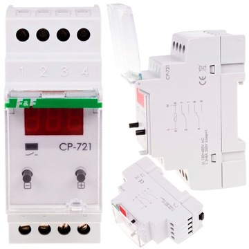 Przekaźnik NAPIĘCIA 1-fazowy programowalny 1Z16A 150-450VAC wyświetlacz LED
