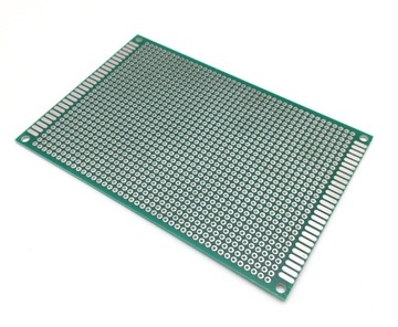 Płytka uniwersalna PCB 8x12cm dwustronna