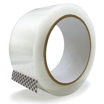 TAŚMA PAKOWA KLEJĄCA BEZBARWNA 48/66Y MOCNA 1SZT
