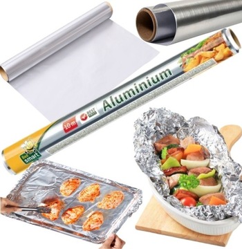 ФОЛЬГА АЛЮМИНИЕВАЯ ТОЛСТАЯ 10М PACLAN STRONG FOOD CATERING