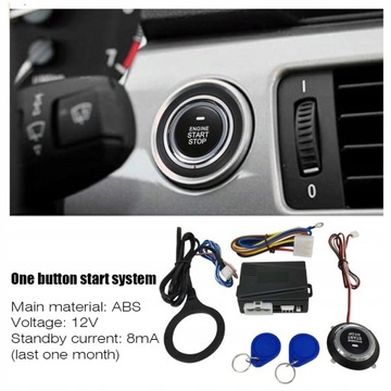 ezkluczykowy system startowy dla 12V SUV autostart