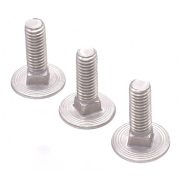 M8X20 ŚRUBA NIERDZEWNA ZAMKOWA ŁAWKOWA INOX 100SZT