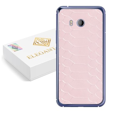 ELEGANCKI SKÓRZANY SKIN DO HTC U11 ORYGINAŁ
