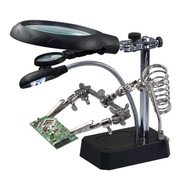 МОНТАЖНЫЙ КРОНШТЕЙН ТРЕТЬЕЙ РУКИ, 3 УВЕЛИЧЕНИЯ, ПОДСВЕТКА