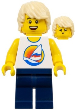 LEGO FIGURKA City - Chłopak w koszulce twn285